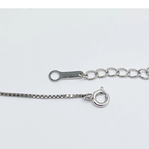 Tasaki Noevir Akoya Pearl & Diamond
Lariat Pendant Necklace*Silver *15-16"
Chain - Picture 8 of 11